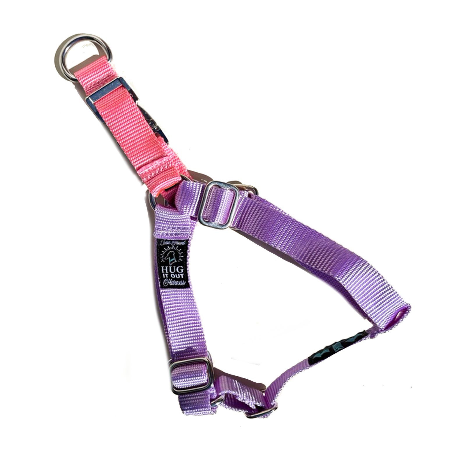 Hug It Out Harness: 1" Naked Nylon Solids
