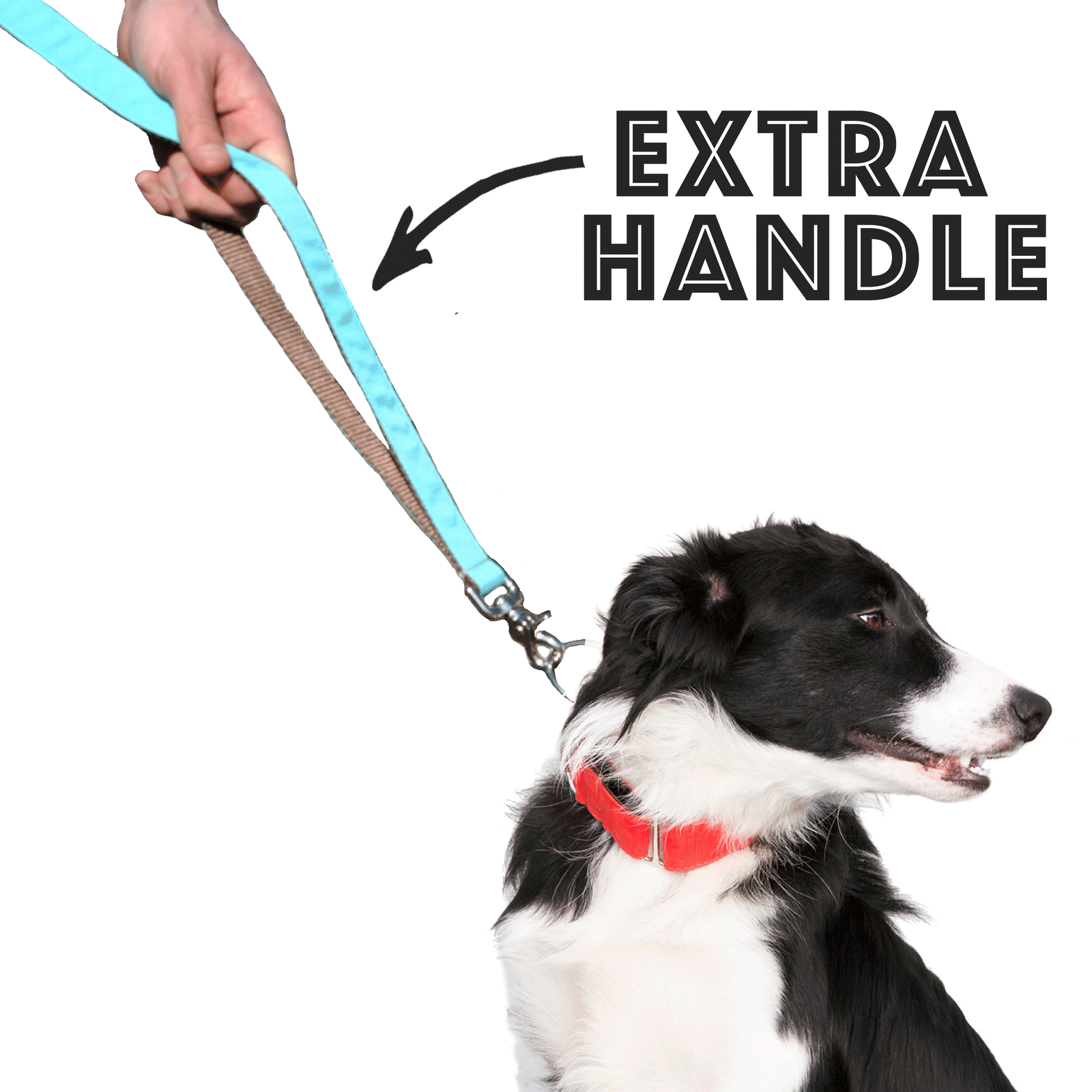 Traffic Handle: Reflective Teal
