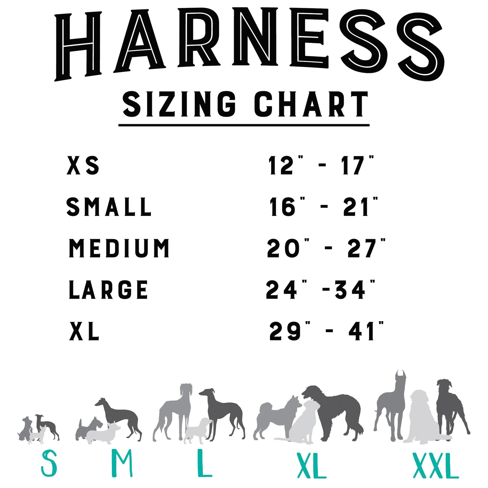 Hug It Out Harness: 1" Naked Nylon Solids