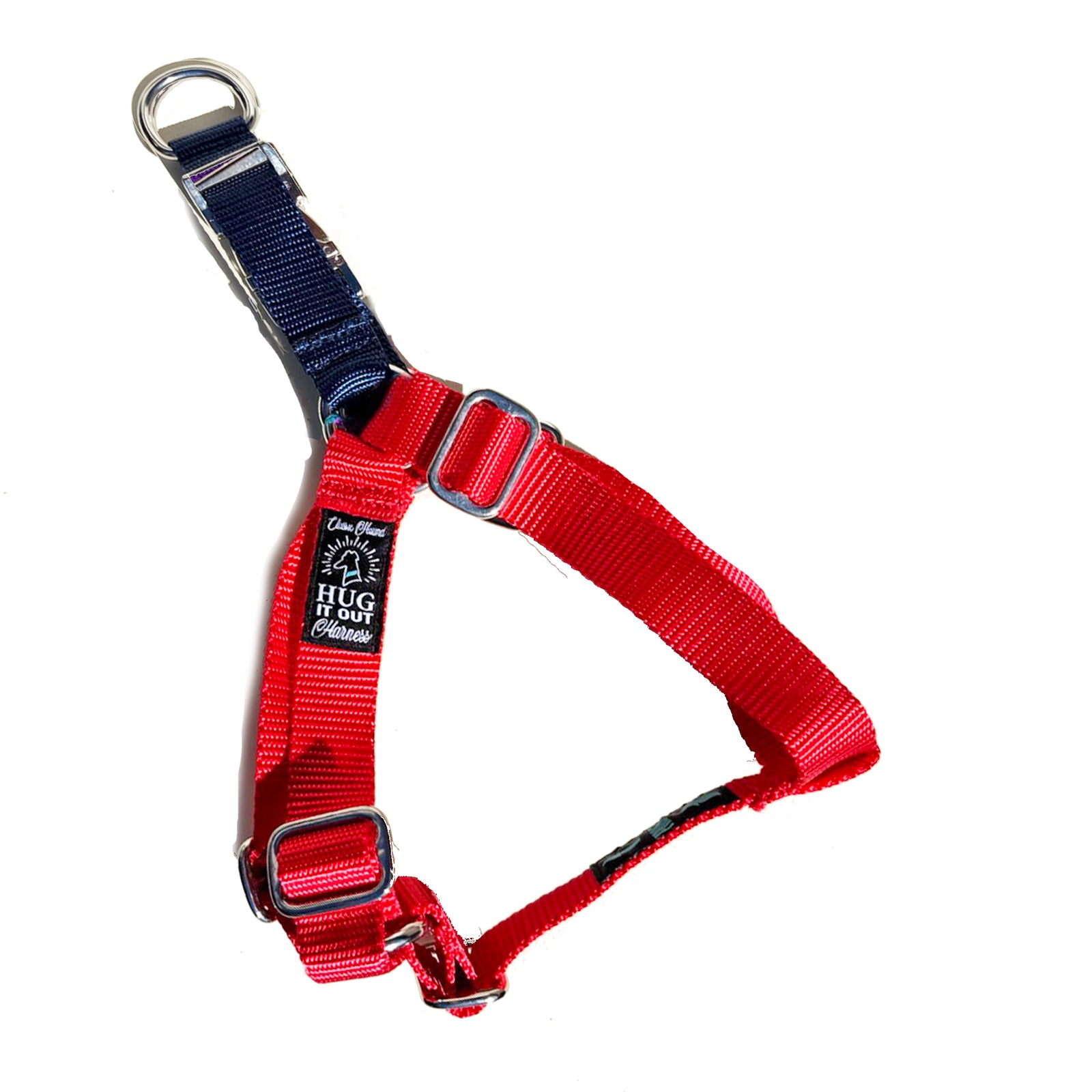 Hug It Out Harness: 1" Naked Nylon Solids