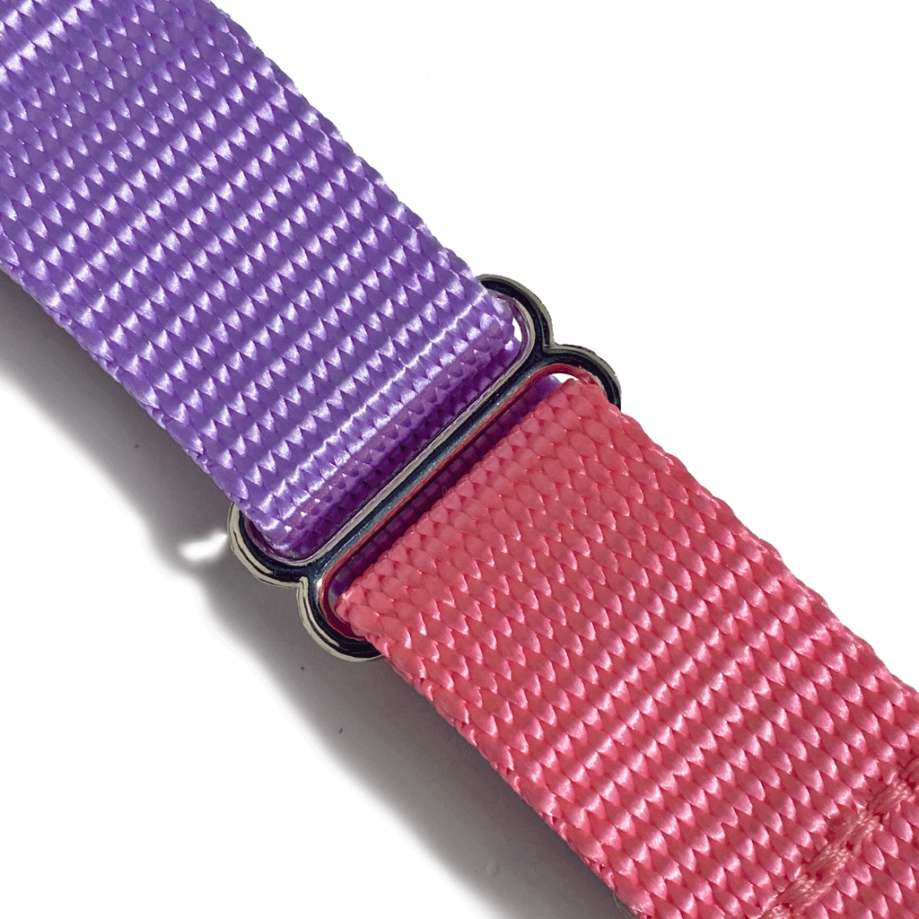 Hug It Out Harness: 5/8" Naked Nylon Solids
