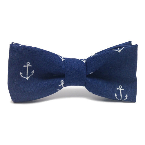 Dog Bow Tie Anchor's Away! | Classic Hound Collar Co. 