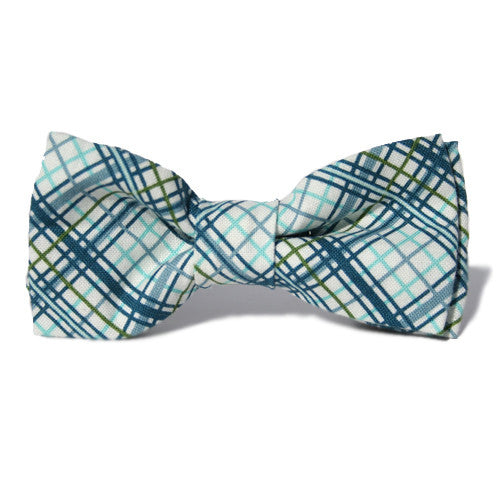 Dog Bow Tie Plaid Winter | Classic Hound Collar Co. 