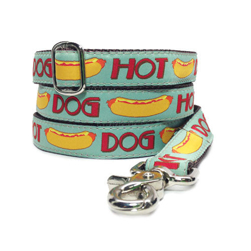 Classic Hound Collar Co. | Dog Leash - Hot Dog