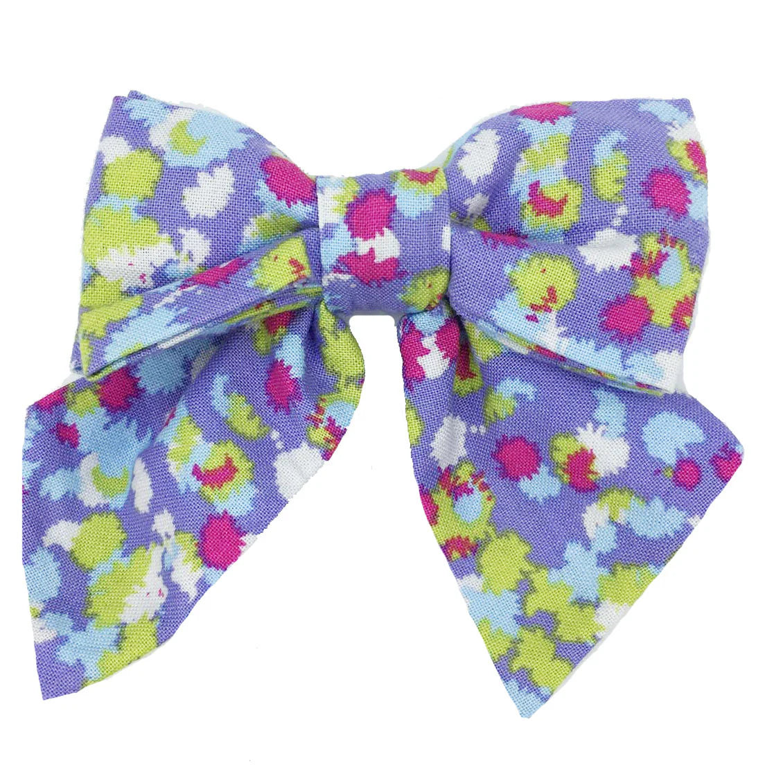 Watercolors Collar Bow