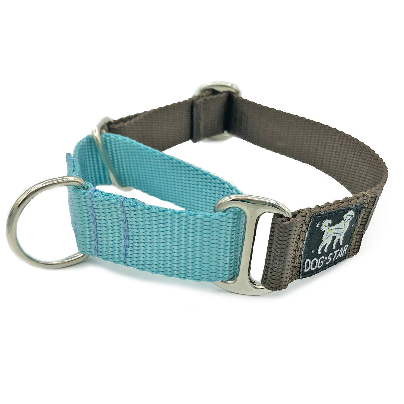 Color Pop Naked Nylon Martingale (5/8"-1" width)