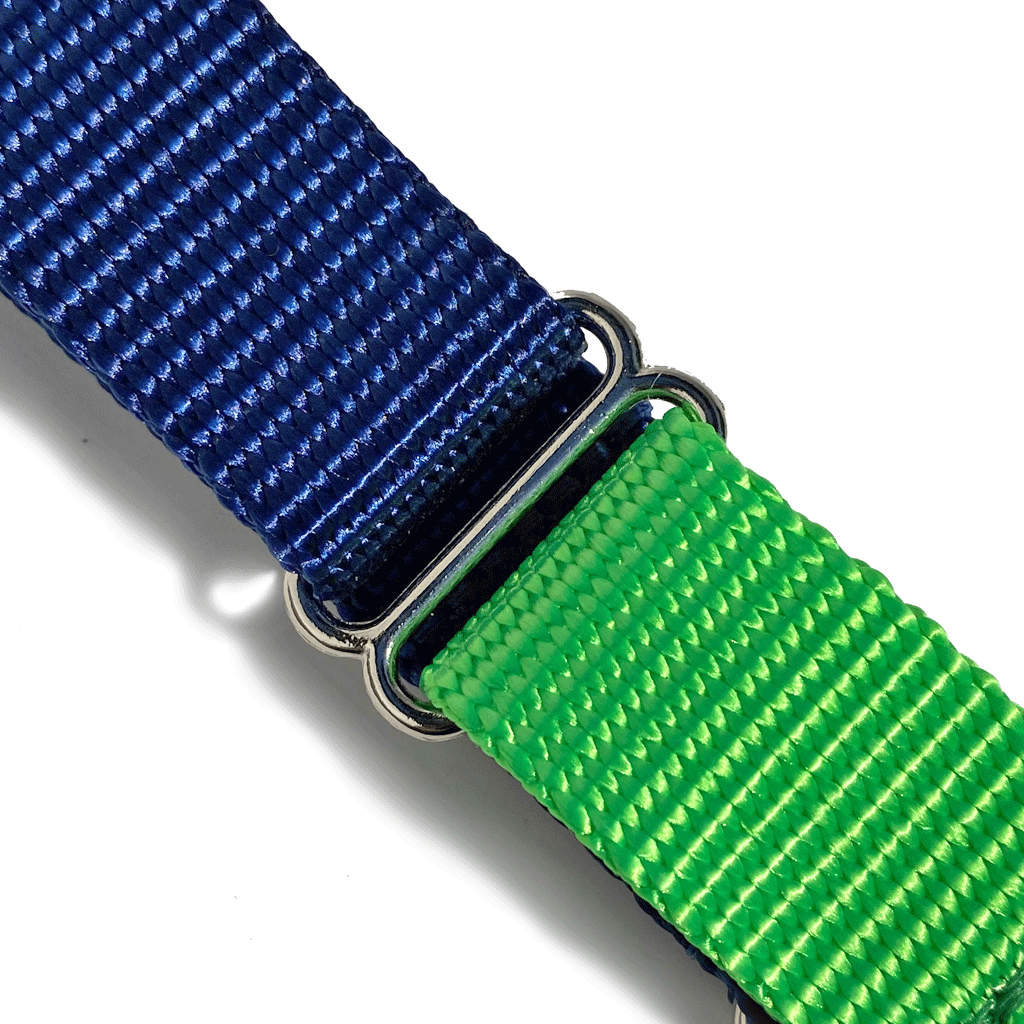 Hug It Out Harness: 1" Naked Nylon Solids