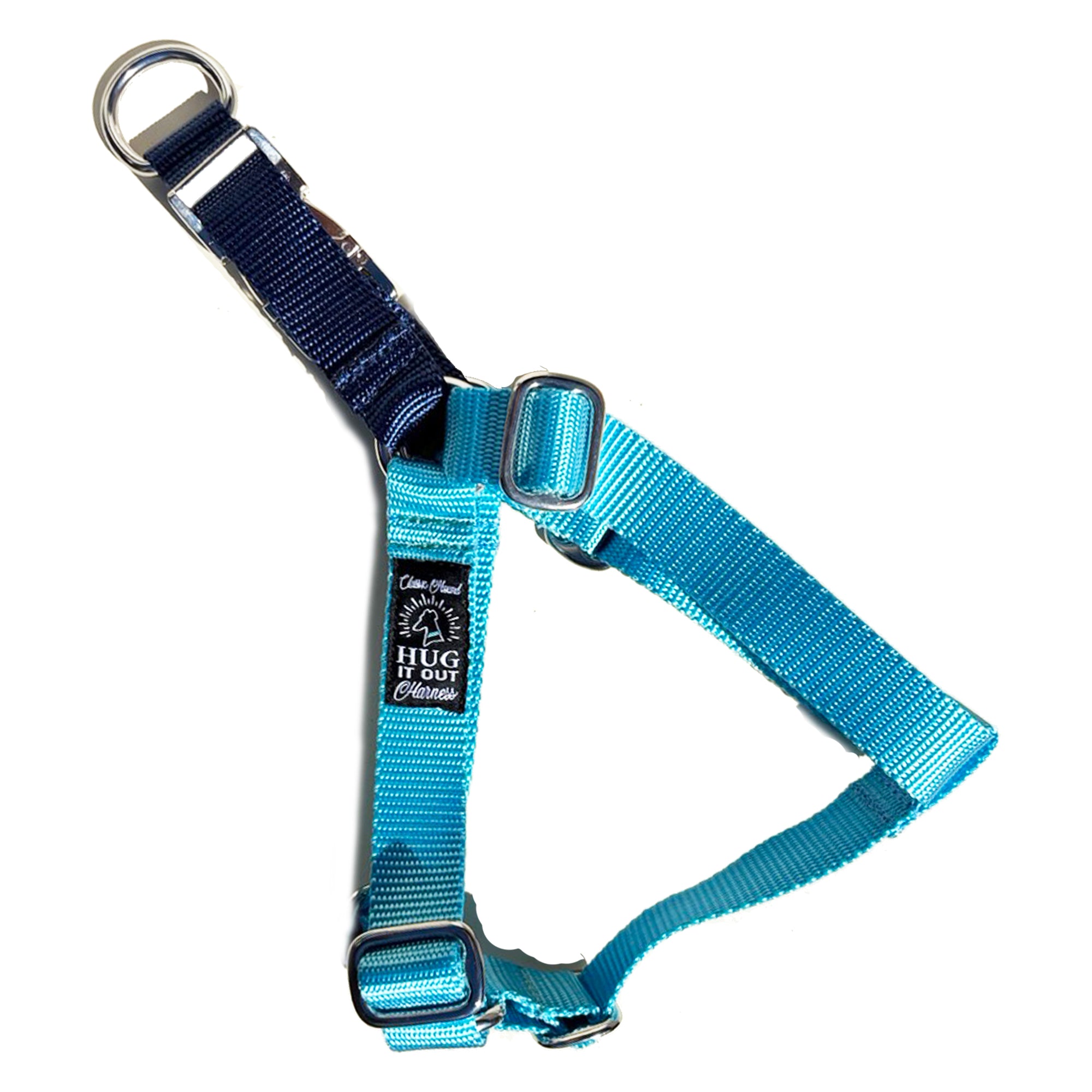 Hug It Out Harness: 1" Naked Nylon Solids