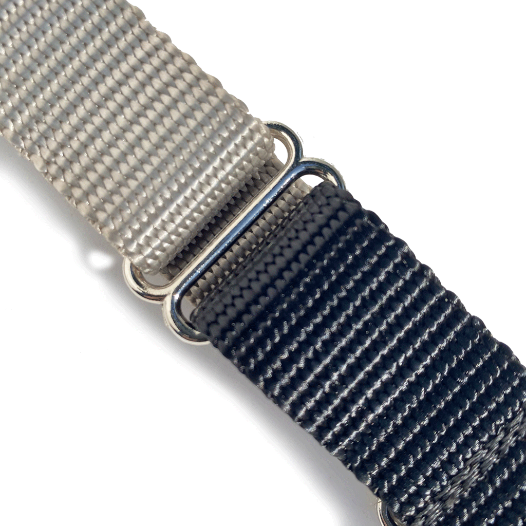 Hug It Out Harness: 1" Naked Nylon Solids