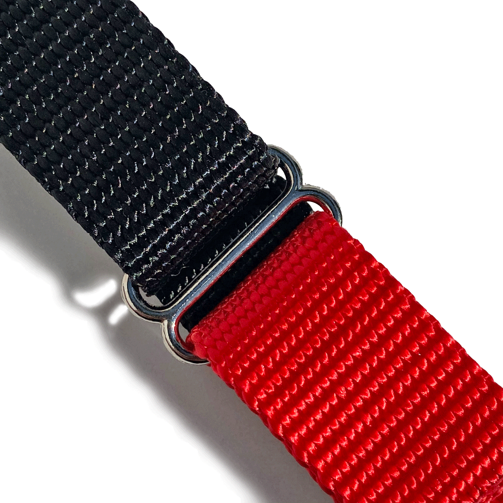 Hug It Out Harness: 5/8" Naked Nylon Solids