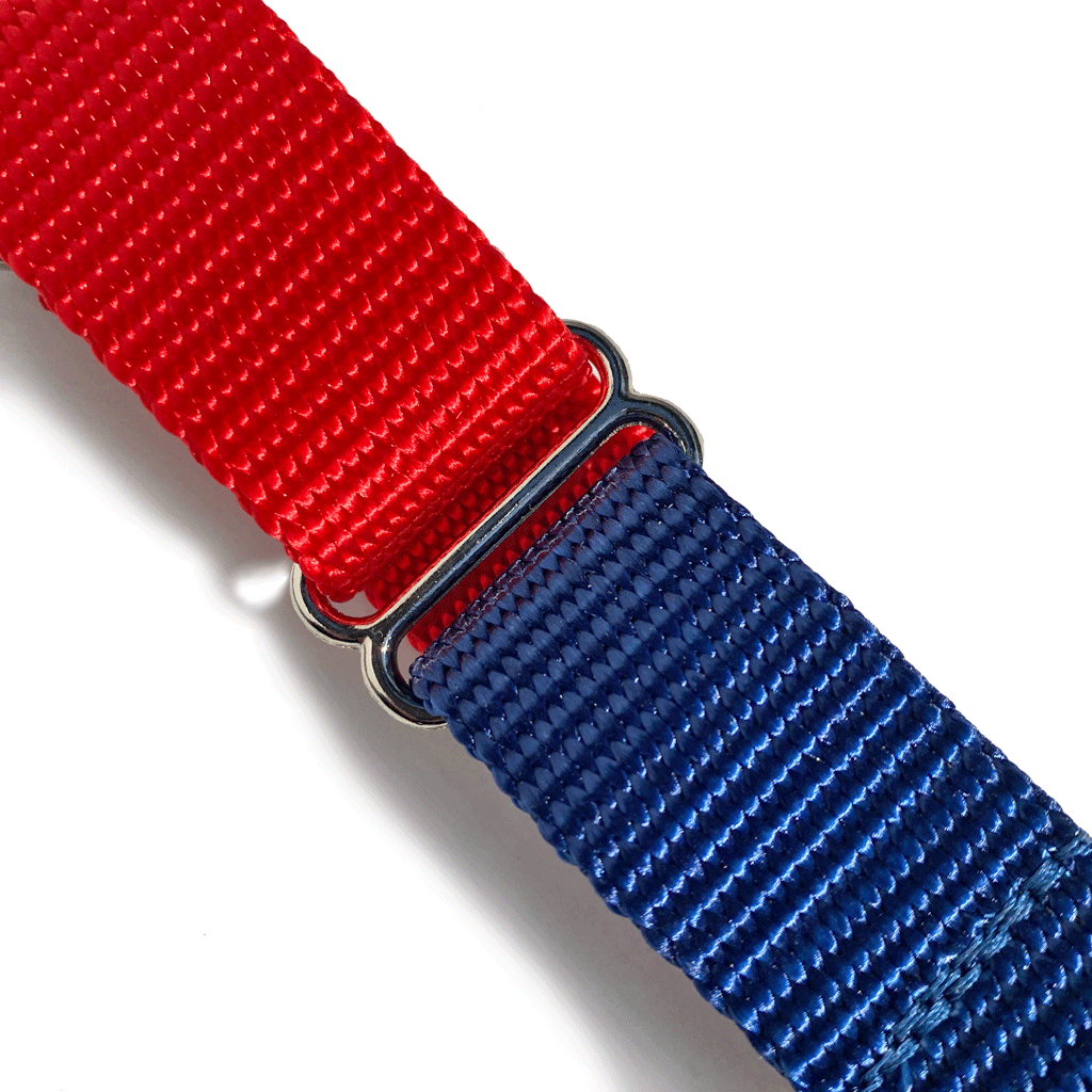 Hug It Out Harness: 1" Naked Nylon Solids