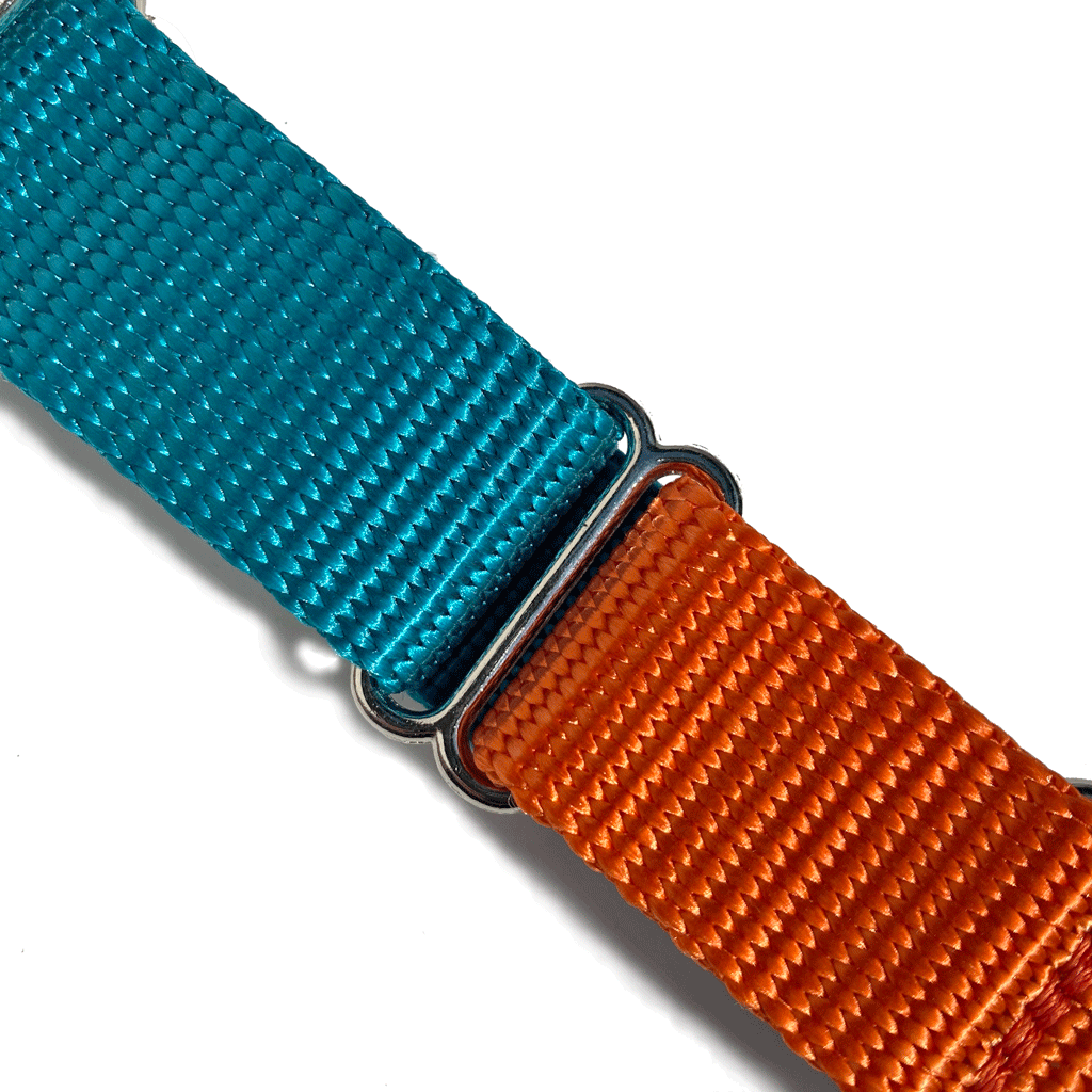 Hug It Out Harness: 1" Naked Nylon Solids