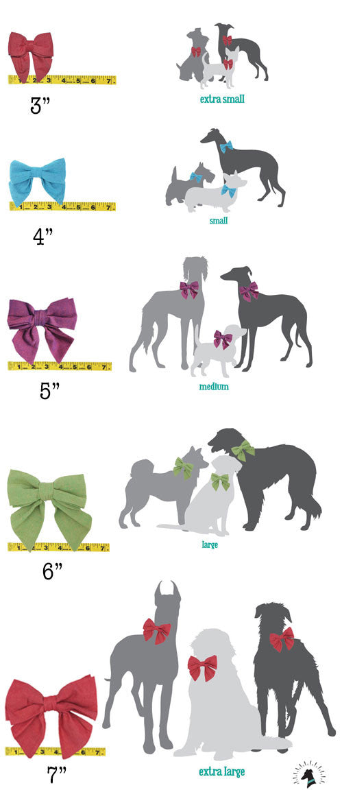 Dog Collar Bow Unicorns | Classic Hound Collar Co.
