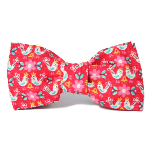 Dog Bow Tie Little Birdie Told Me | Classic Hound Collar Co. 