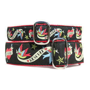 Rescued & Loved Buckle Collar