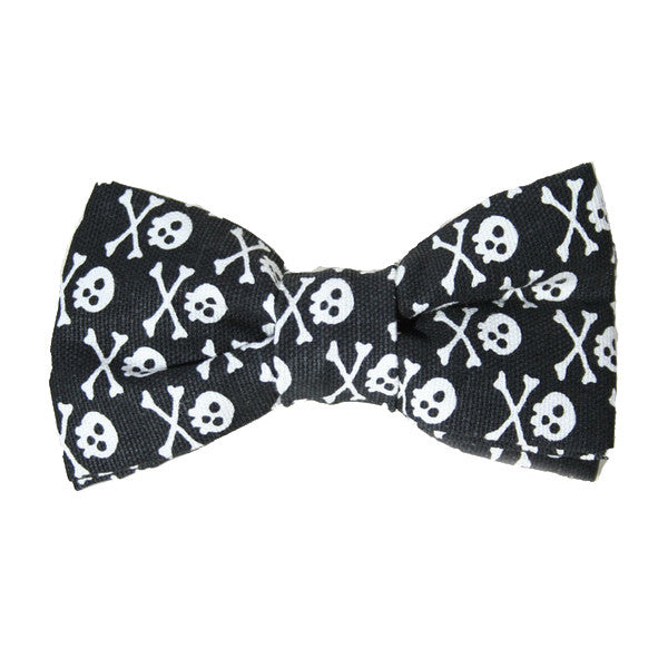 Dog Bow Tie Jolly Roger | Classic Hound Collar Co.